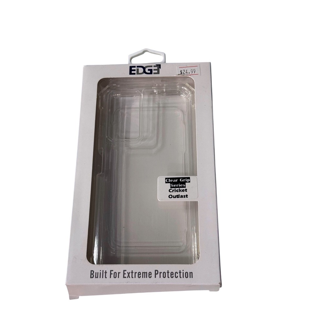 Edge Clear Grip Series Case for‎ Cricket Outlast Clear Tough Anti-Shock Cover
